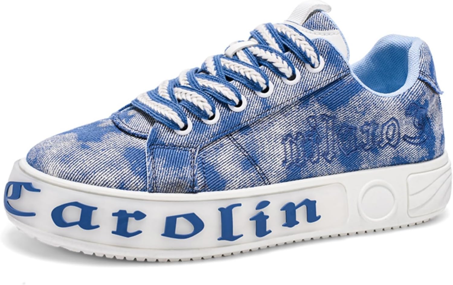 

Мужские кроссовки Kpdwfms с графическим принтом, модные повседневные спортивные туфли - стильные для уличной одежды, повседневного стиля и городской жизни, синий