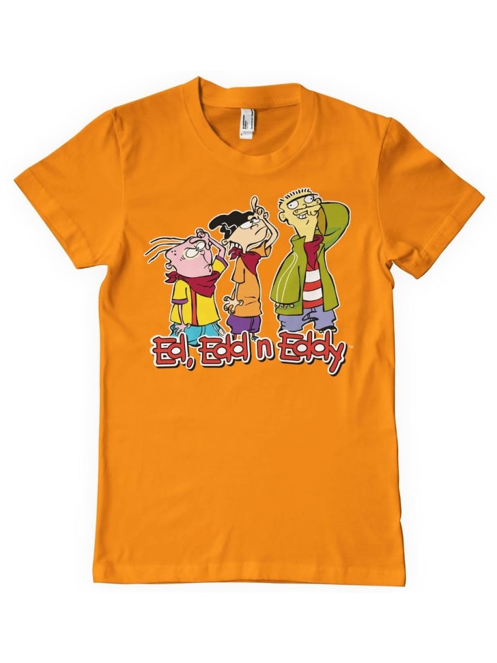 

Футболка Ed, Edd n Eddy T-Shirt оранжевого цвета Cartoon Network, Оранжевый, Футболка Ed, Edd n Eddy T-Shirt оранжевого цвета Cartoon Network