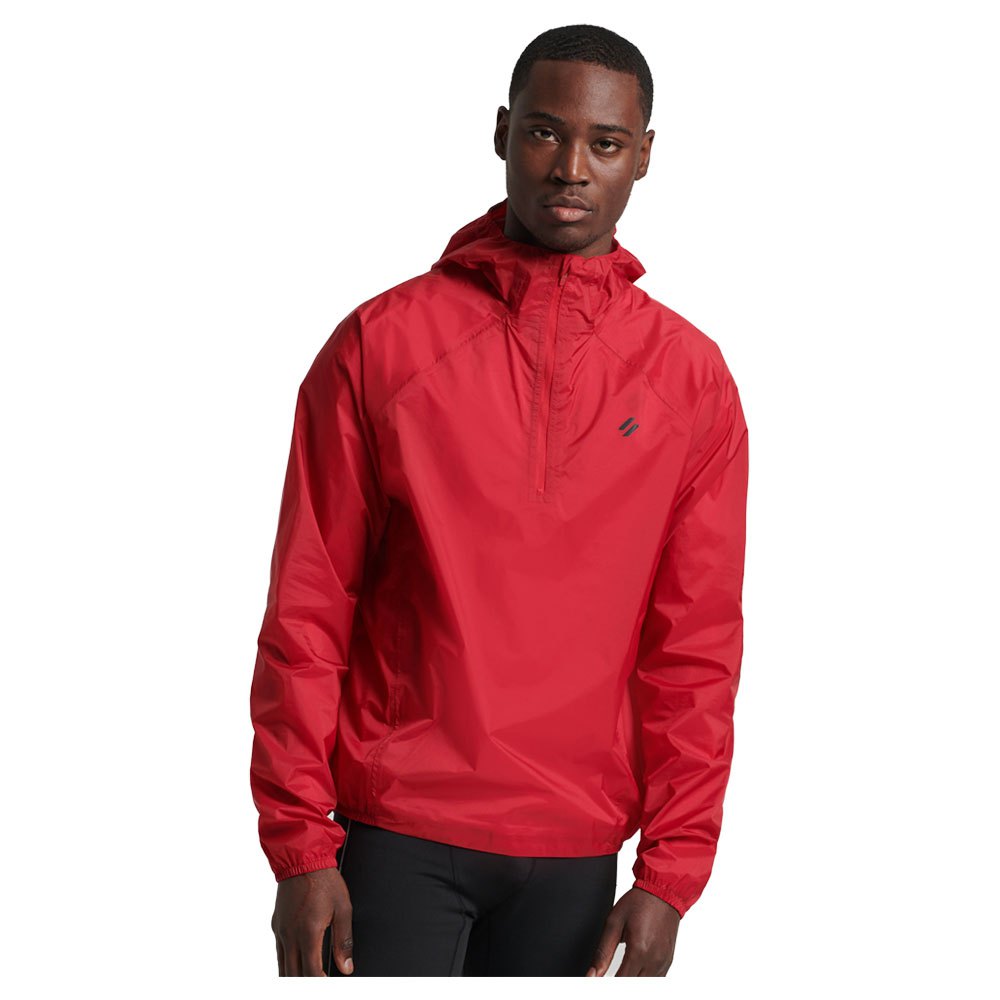 

Куртка Superdry Run Lw Waterproof Shell, красный