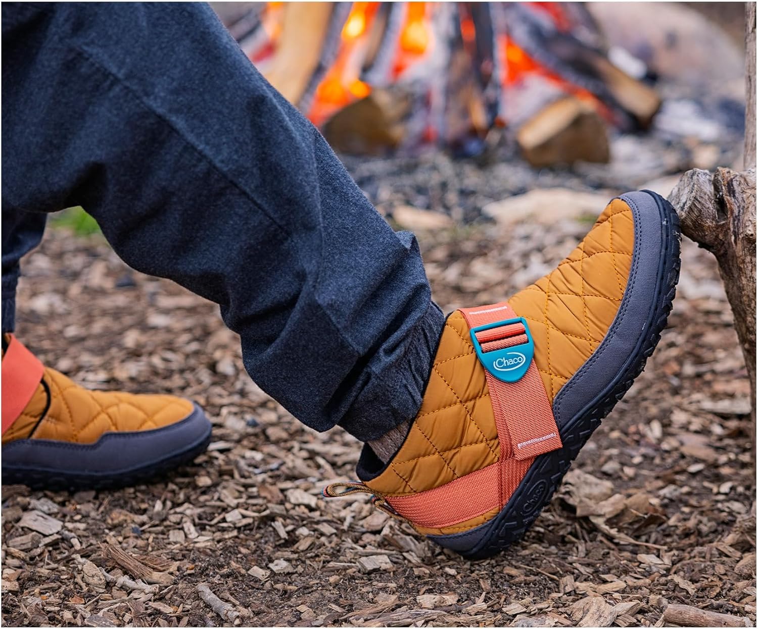 Мужские ботинки Chaco Ramble Puff до щиколотки, коричневый — фото 2