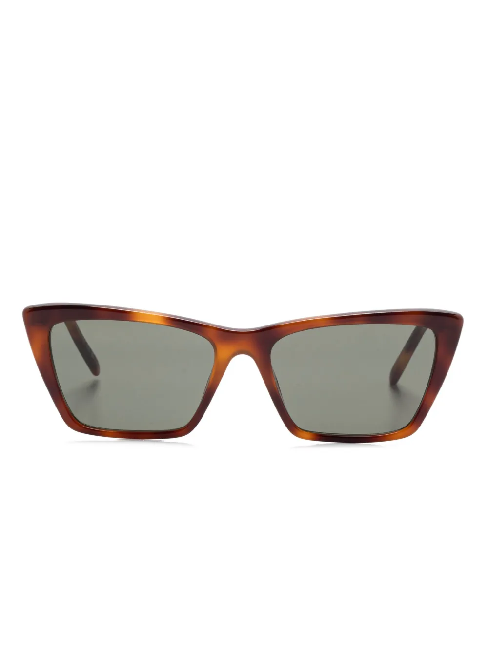 

Солнцезащитные очки Mica Thin Saint Laurent Eyewear, коричневый