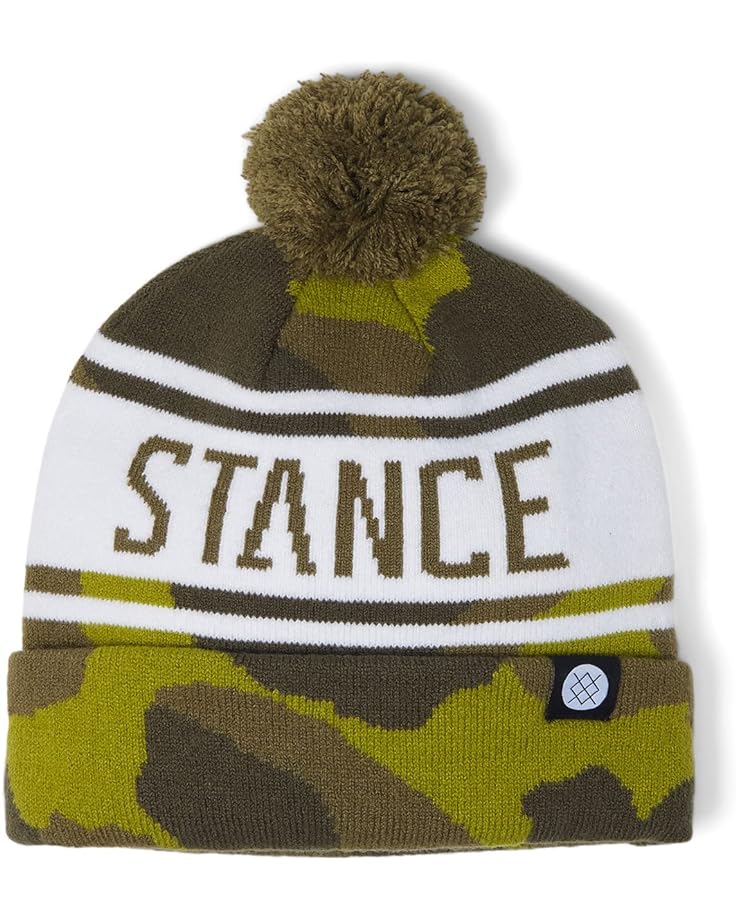 

Шапка Stance Og Pom Beanie, цвет Camo