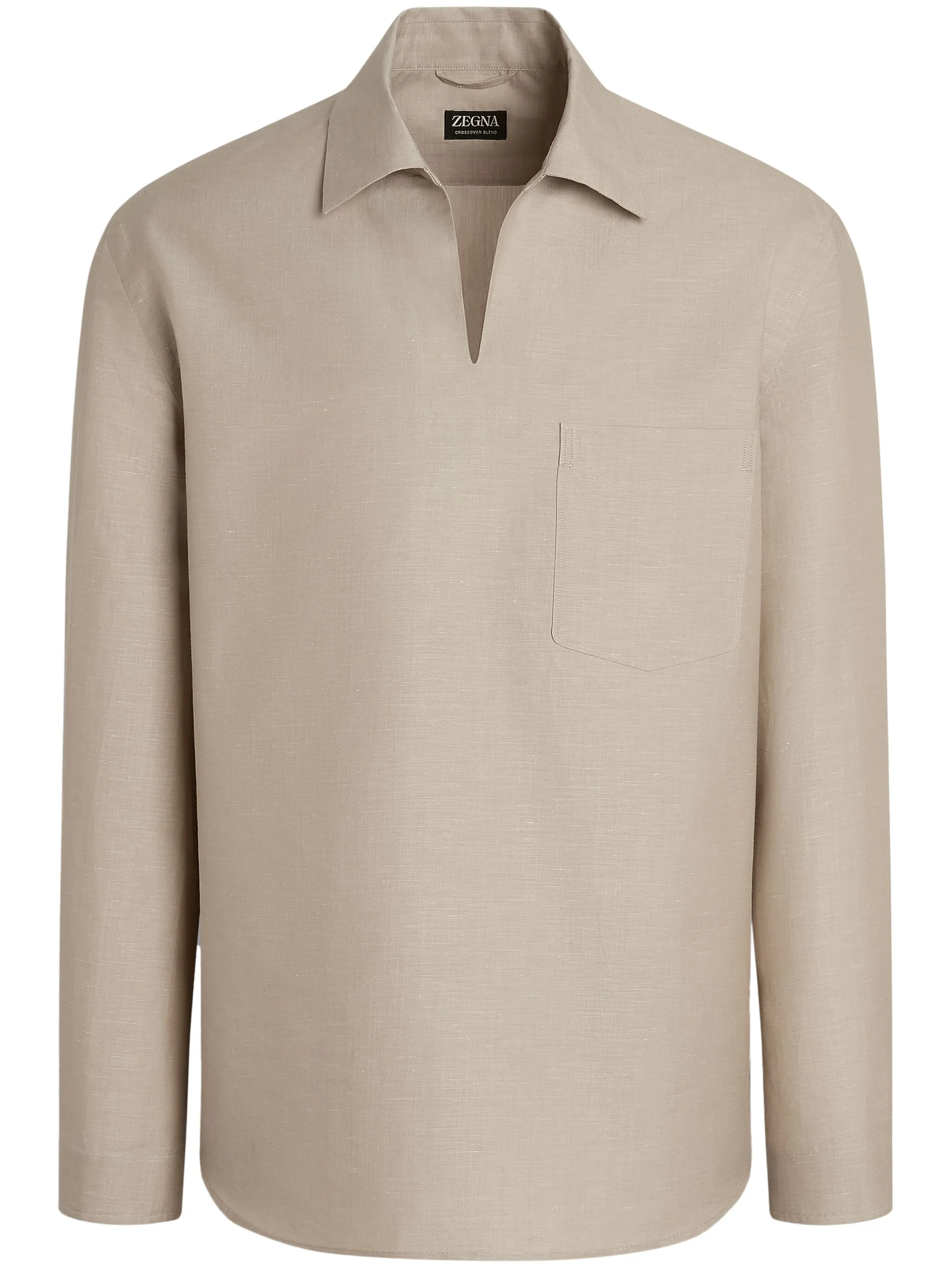 

Рубашка поло Zegna, нейтральный