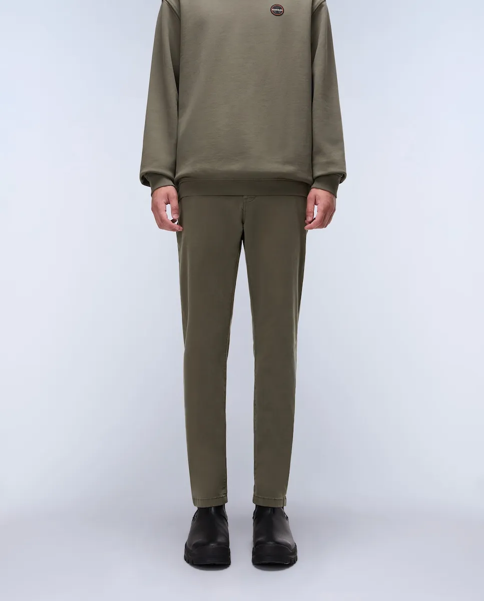 

Мужские чиносы классического кроя темно-синего цвета Napapijri