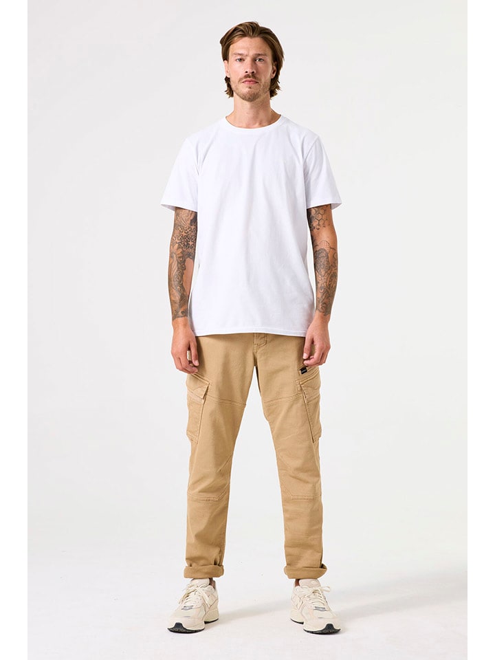 

Garcia Брюки-карго бежевого цвета