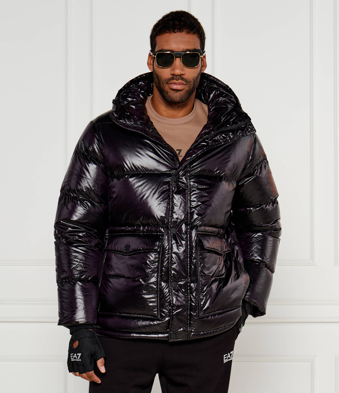 

Куртка EA7 Regular Fit, черный