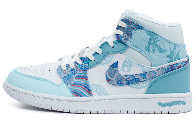 

Jordan Air Jordan 1 винтажные баскетбольные кроссовки женские, Sky Blue