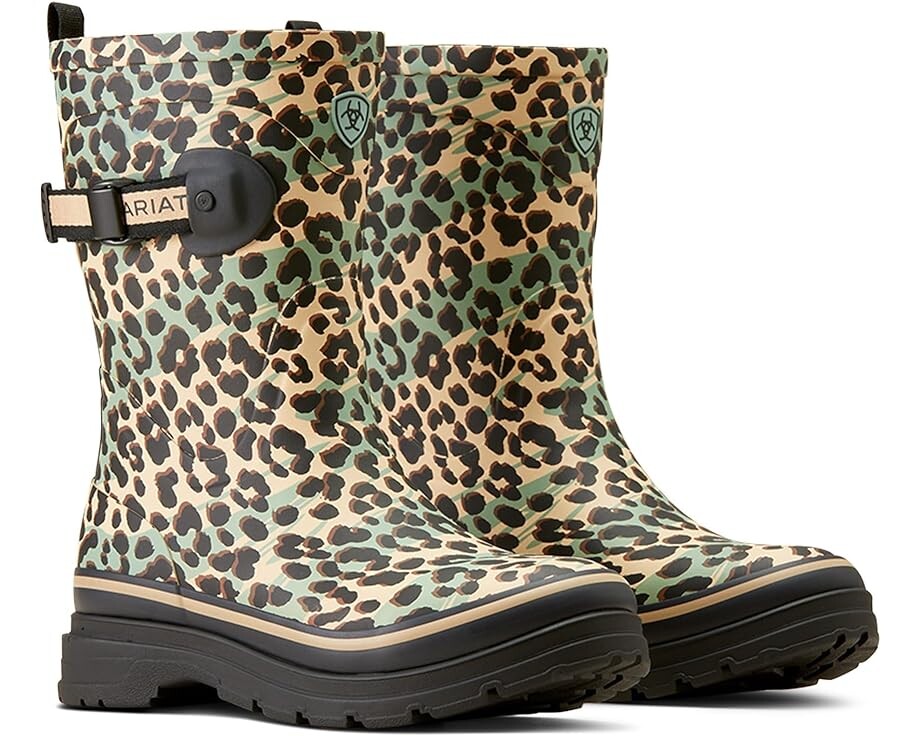 

Ботинки Ariat Kelmarsh Mid Rubber, цвет Leopard Camo