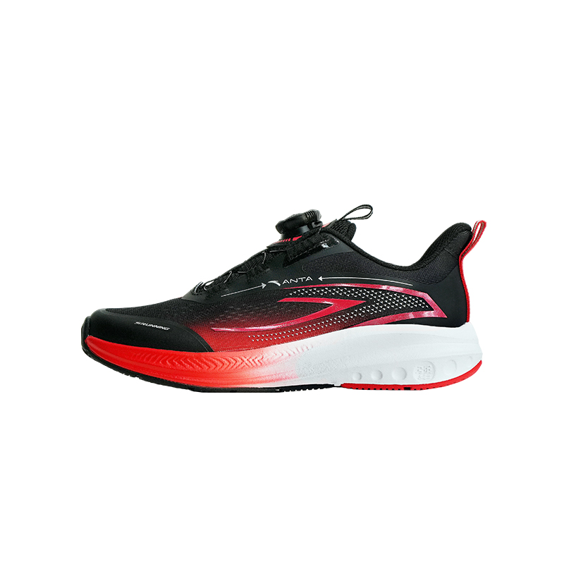 

Antakids Surprising Wave Lite низкие детские кроссовки black/hot red kids'