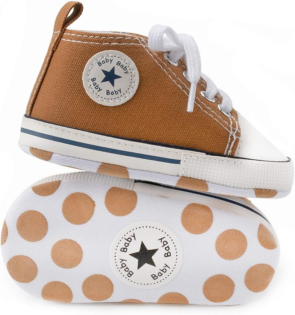 

Детские кеды KIDSUN унисекс для мальчиков и девочек, с мягкой подошвой, на шнуровке, для новорожденных, обувь для первых шагов, для малышей, комнатная обувь, хаки