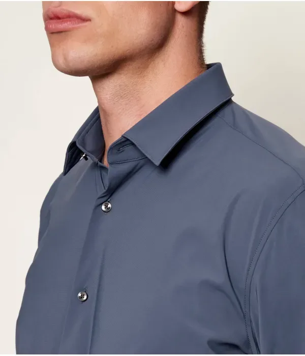 Футболка P-HANK-SK-261 slim fit Boss, синий — фото 4