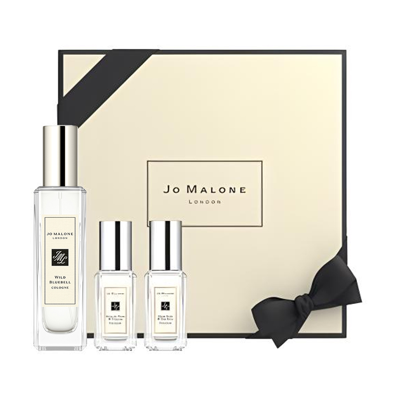 Jo Malone London Zumalong Blue Bell, UK Pear & Freesia, Sage Sea Salt наборы духов Eau De Cologne 30мл+9мл+9мл Fougere — фото 2