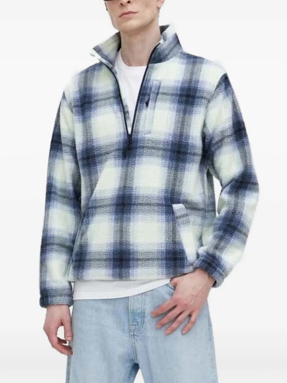 

Толстовка с воротником на молнии Billabong, синий