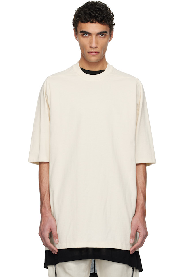 

Футболка Hollywood Tommy Rick Owens, цвет natural