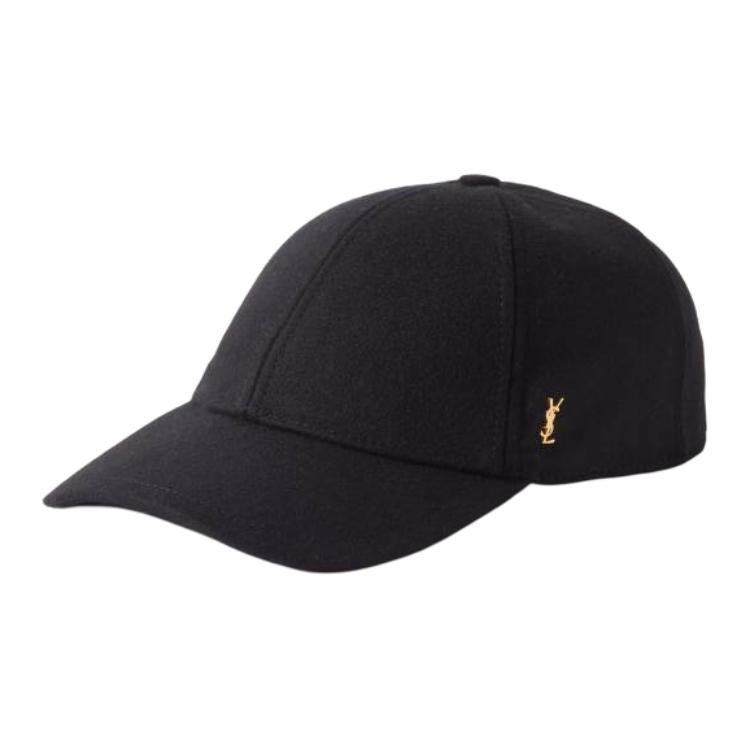 

SAINT LAURENT Бейсболка с логотипом, Black
