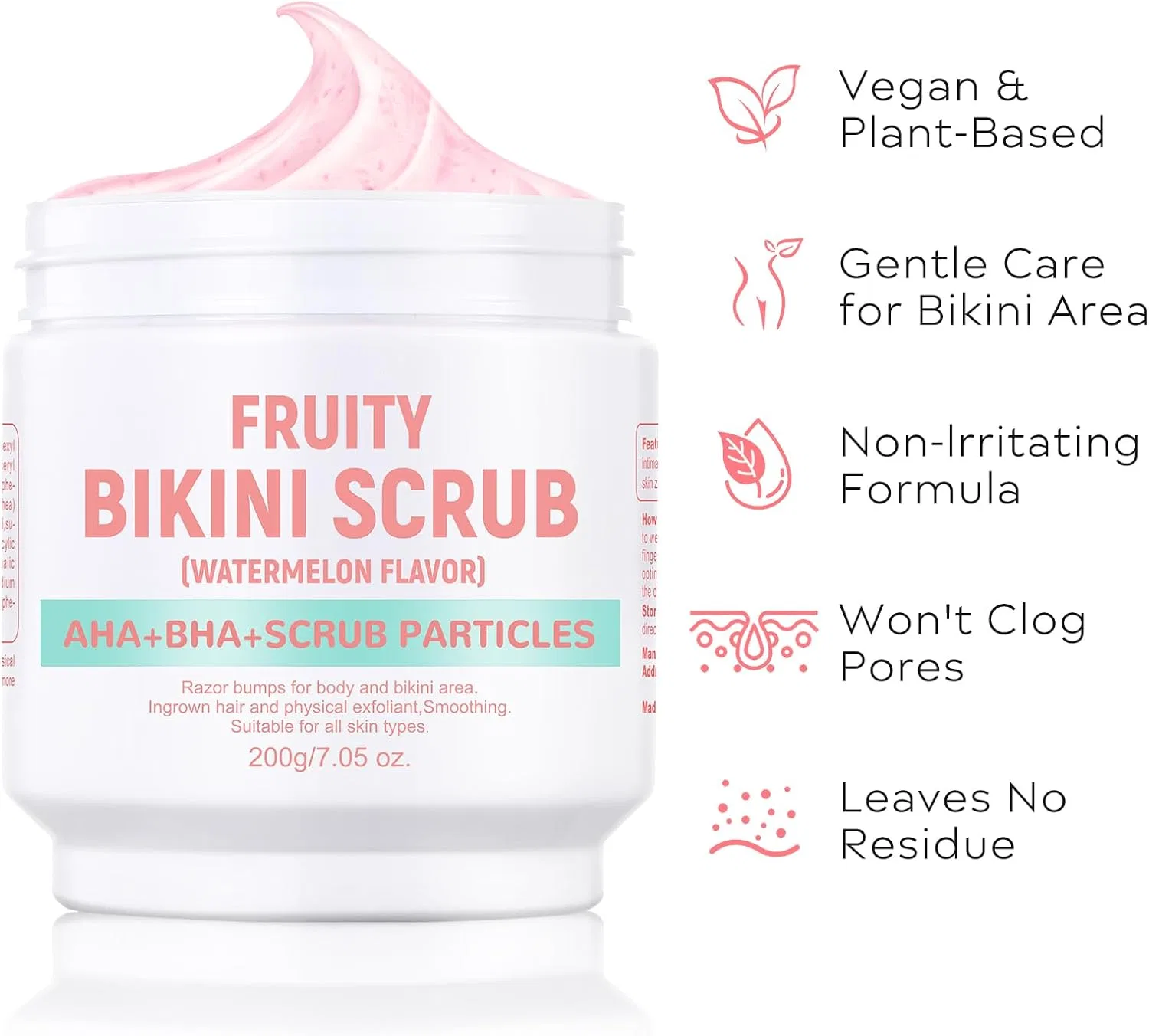 Скраб для тела Bikini Area Exfoliator Watermelon GUOYAOLIFU 7.5 oz — фото 2