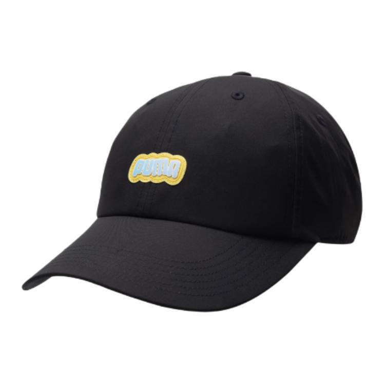 

PUMA Бейсболка из полиэстера унисекс черная, Black
