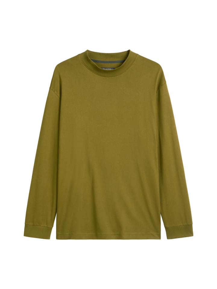 

Marc O'Polo Рубашка DfC с воротником-стойкой, длинными рукавами, стандартного размера, цвет зелено-горчичный