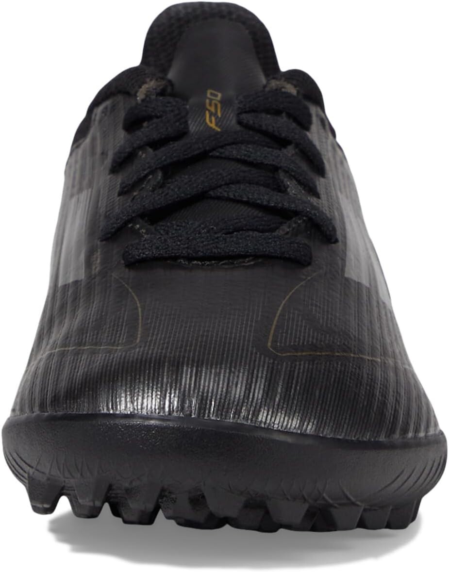 Кроссовки adidas Kids F50 League Turf J, цвет Black/Iron Metallic/Gold Metallic — фото 3