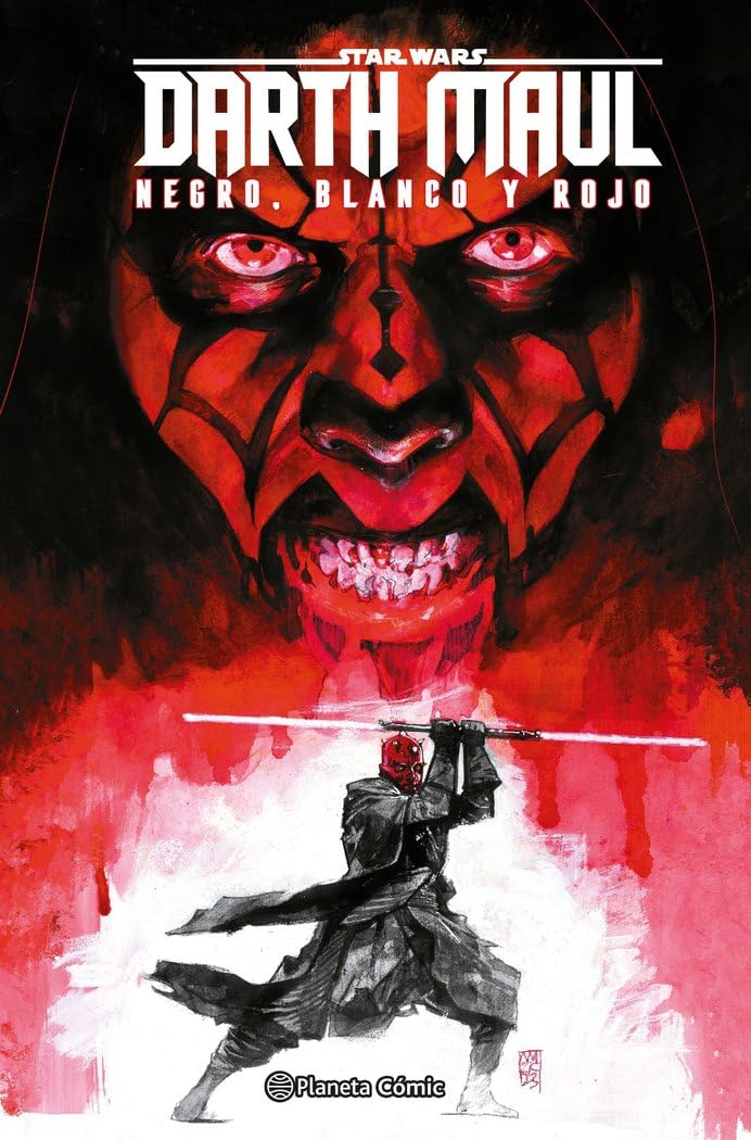 

Star Wars Darth Maul: Blanco, negro y rojo (Planeta Cómic)