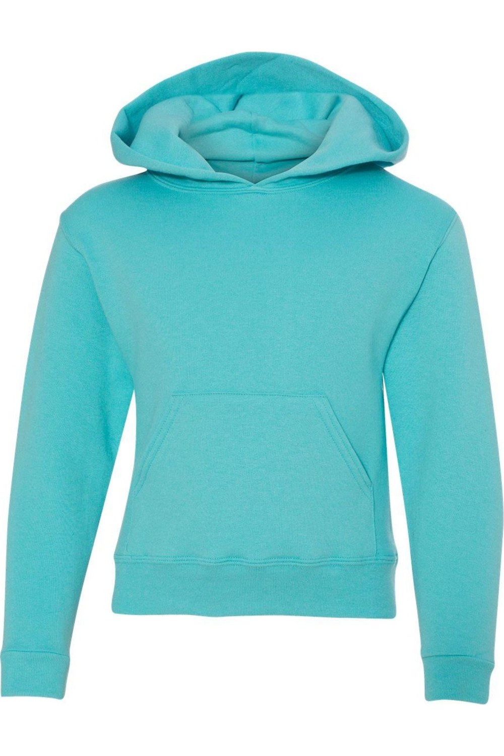 

Толстовка с капюшоном JERZEES NuBlend Youth, цвет scuba blue