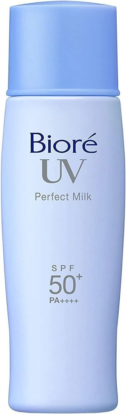 Солнцезащитное молочко Biore Smooth UV Perfect Milk SPF50+ PA+++, 40 мл, набор 5 шт Kao