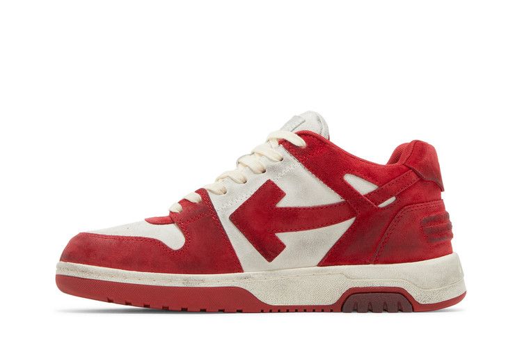 Кроссовки Off-White Off-White Out of Office 'Light Red', красный — фото 4