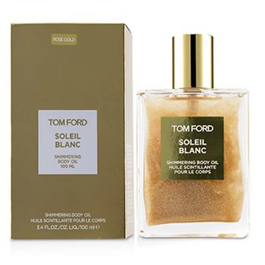 Масло для тела Tom Ford Ladies Private Blend Soleil Blanc с мерцающим эффектом (розовое золото) 3,4 унции (100 мл) 888066082495 — фото 2