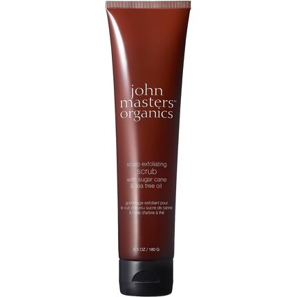 

Jmo Scalp Scrub с маслом сахарного тростника и чайного дерева 142 грамма - отшелушивающее средство для сухой кожи головы, John Masters Organics