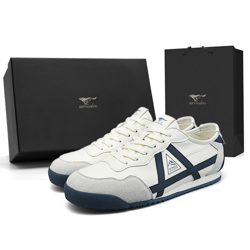 

Низкие повседневные туфли для мужчин SEPTWOLVES, Yellow (Standard Leather Shoe Size)