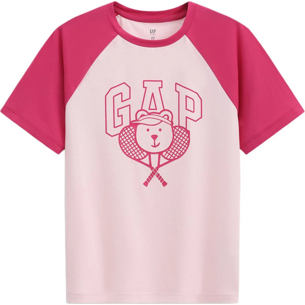 Футболка хлопковая GAP Light Pink