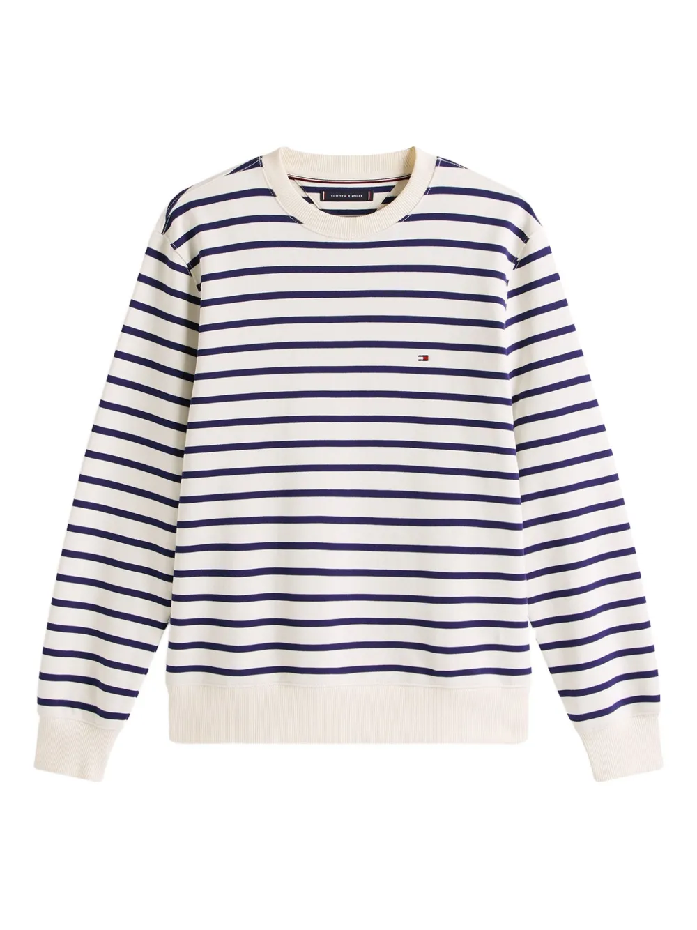 

Полосатая хлопковая толстовка Tommy Hilfiger, нейтральный