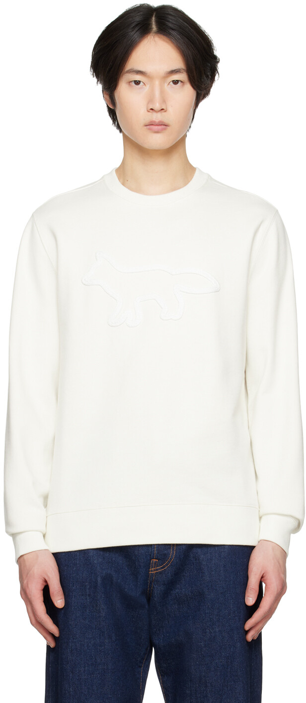 

Свитшот Off-White Contour Fox Maison Kitsune