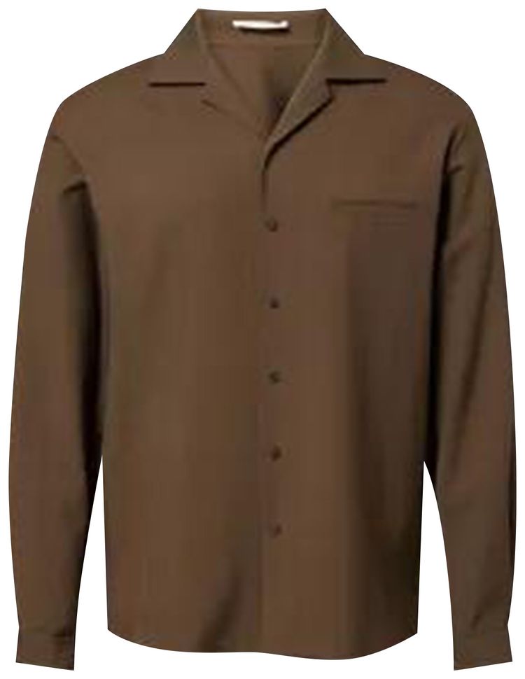 

Рубашка The Row Kanta, коричневый