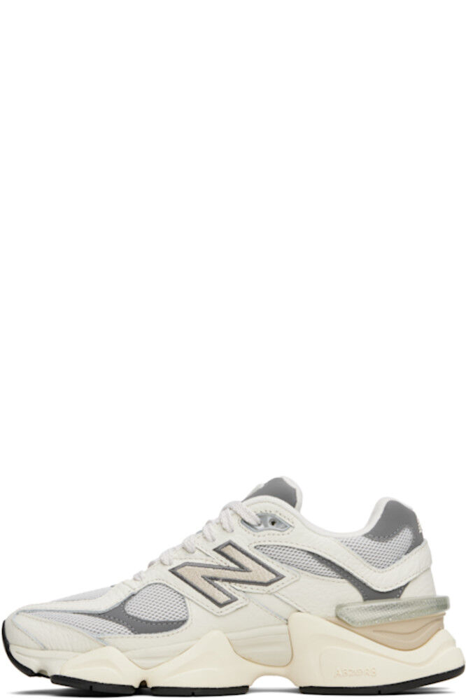 Кроссовки 9060 белые и серые New Balance — фото 3
