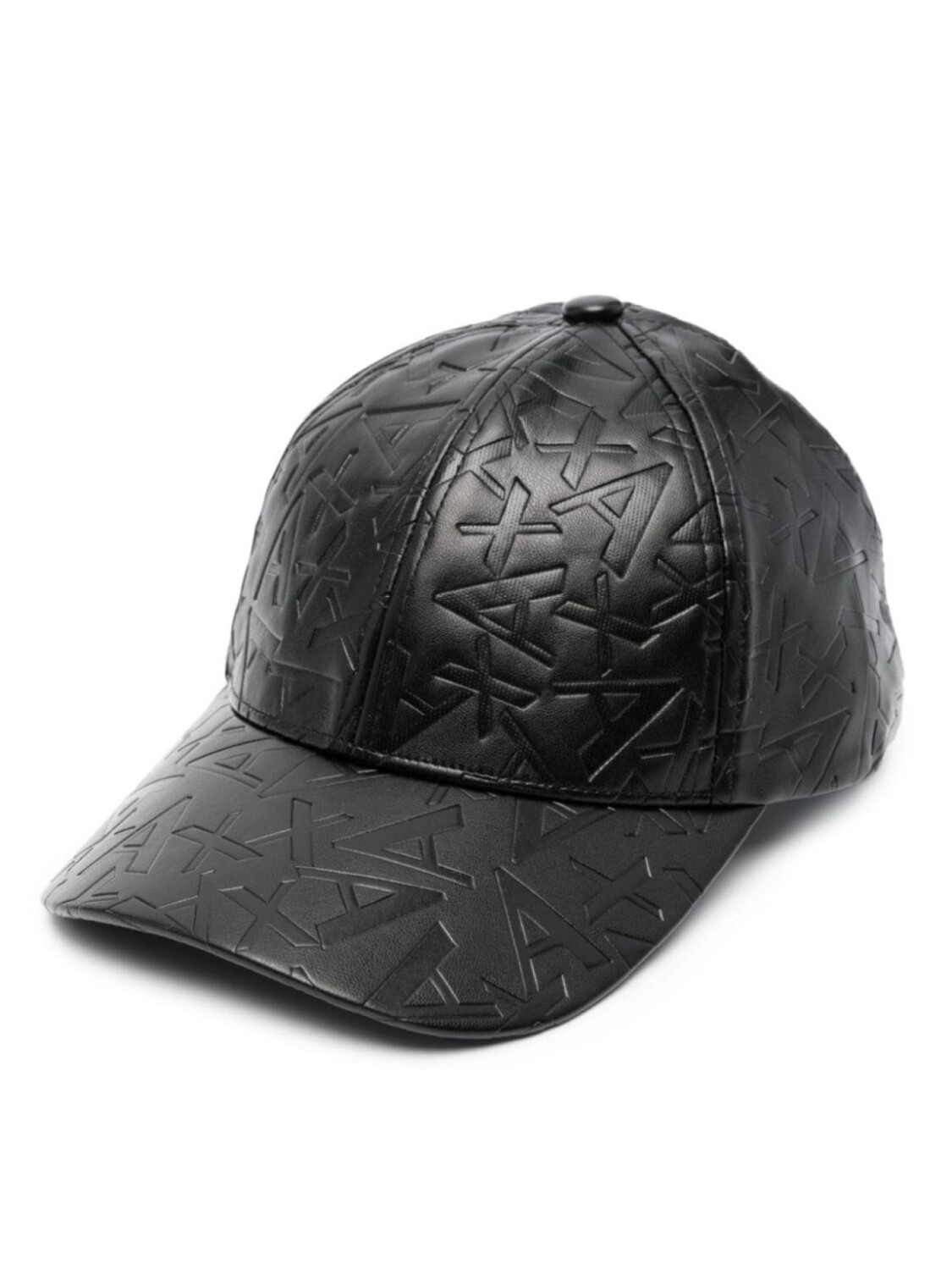 

Armani Exchange кепка с тисненой монограммой, черный