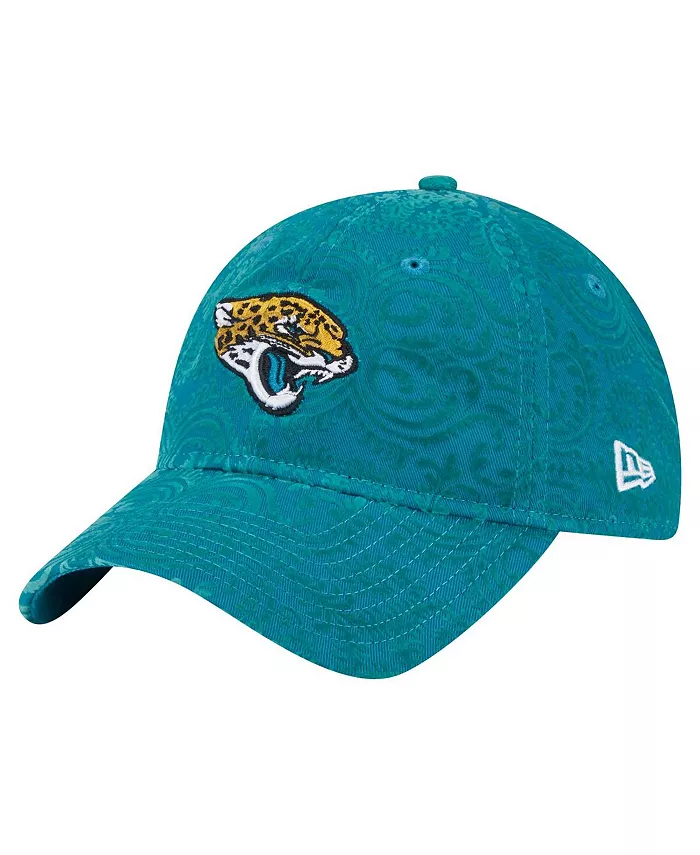

Женская регулируемая кепка 9TWENTY Flair Jacksonville Jaguars цвета морской волны New Era