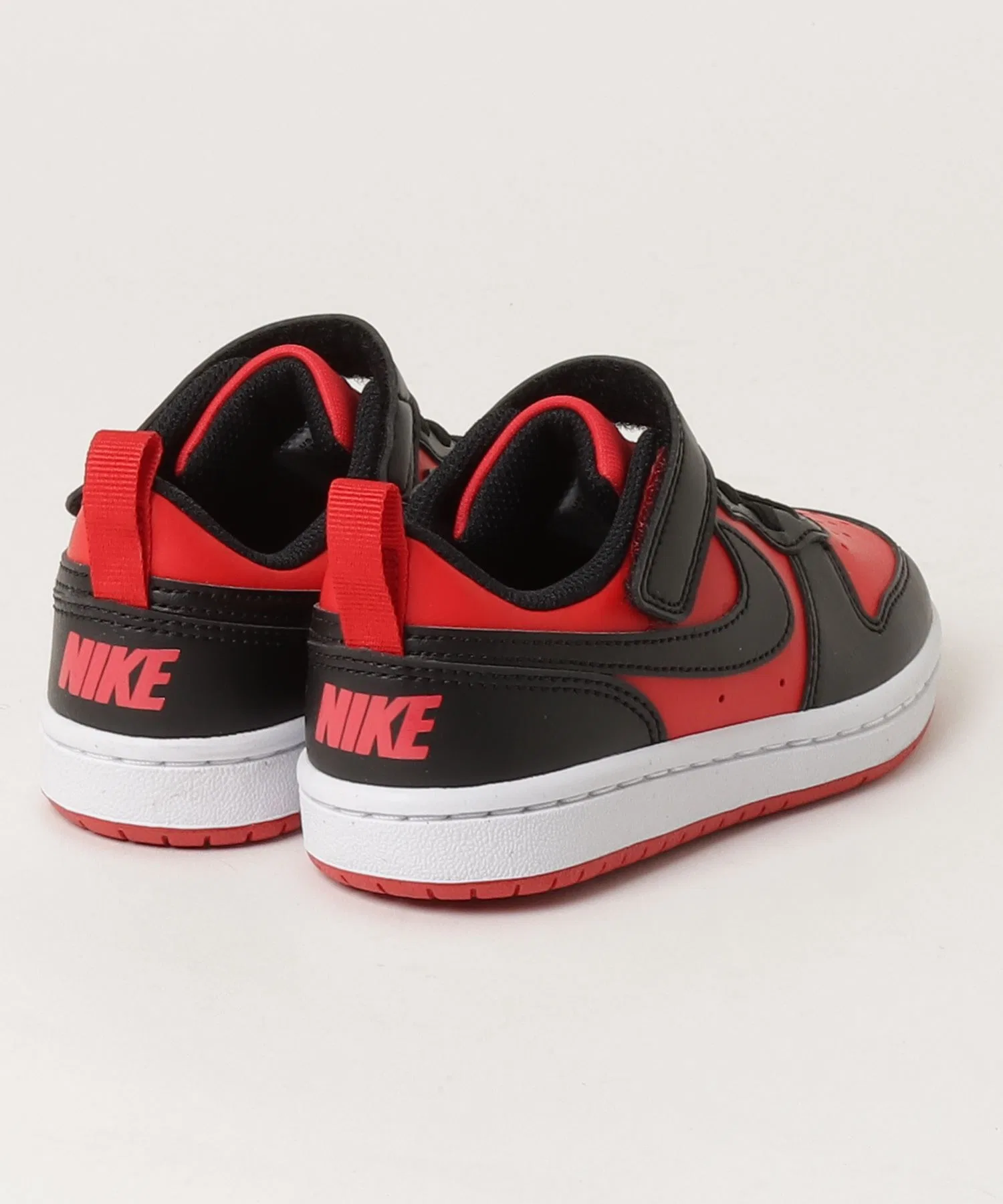 Детские кроссовки NIKE Court Borough Low Recraft красные — фото 2