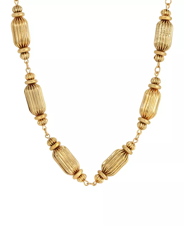 

Текстурированное ожерелье-воротник золотистого оттенка 2028, yellow