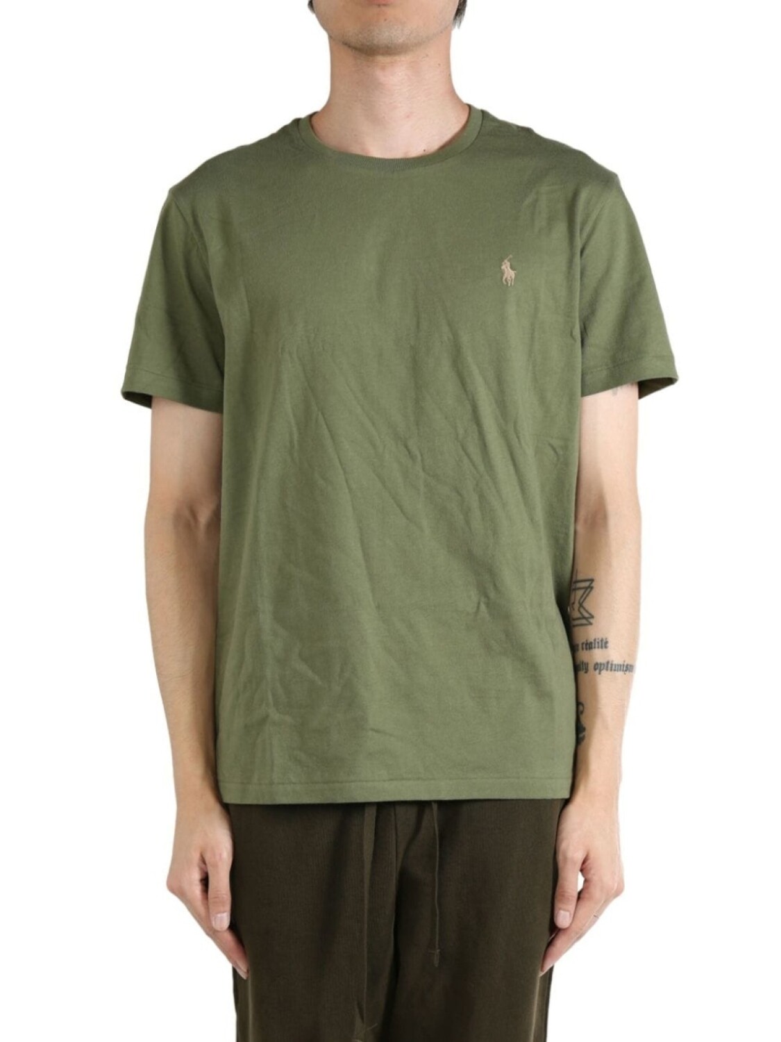 

Футболка Polo Ralph Lauren из хлопка с круглым вырезом, зеленый