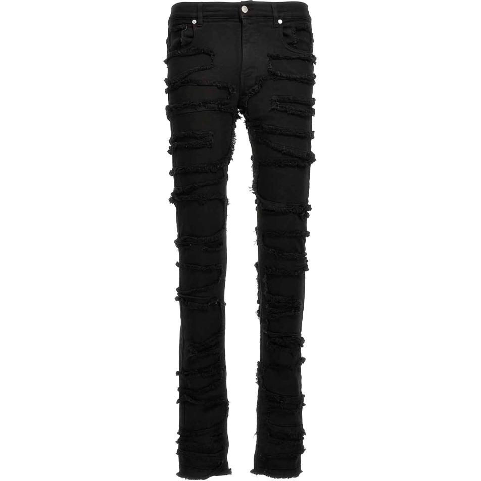 

Потертые рваные скинни джинсы 1017 ALYX 9SM, черный