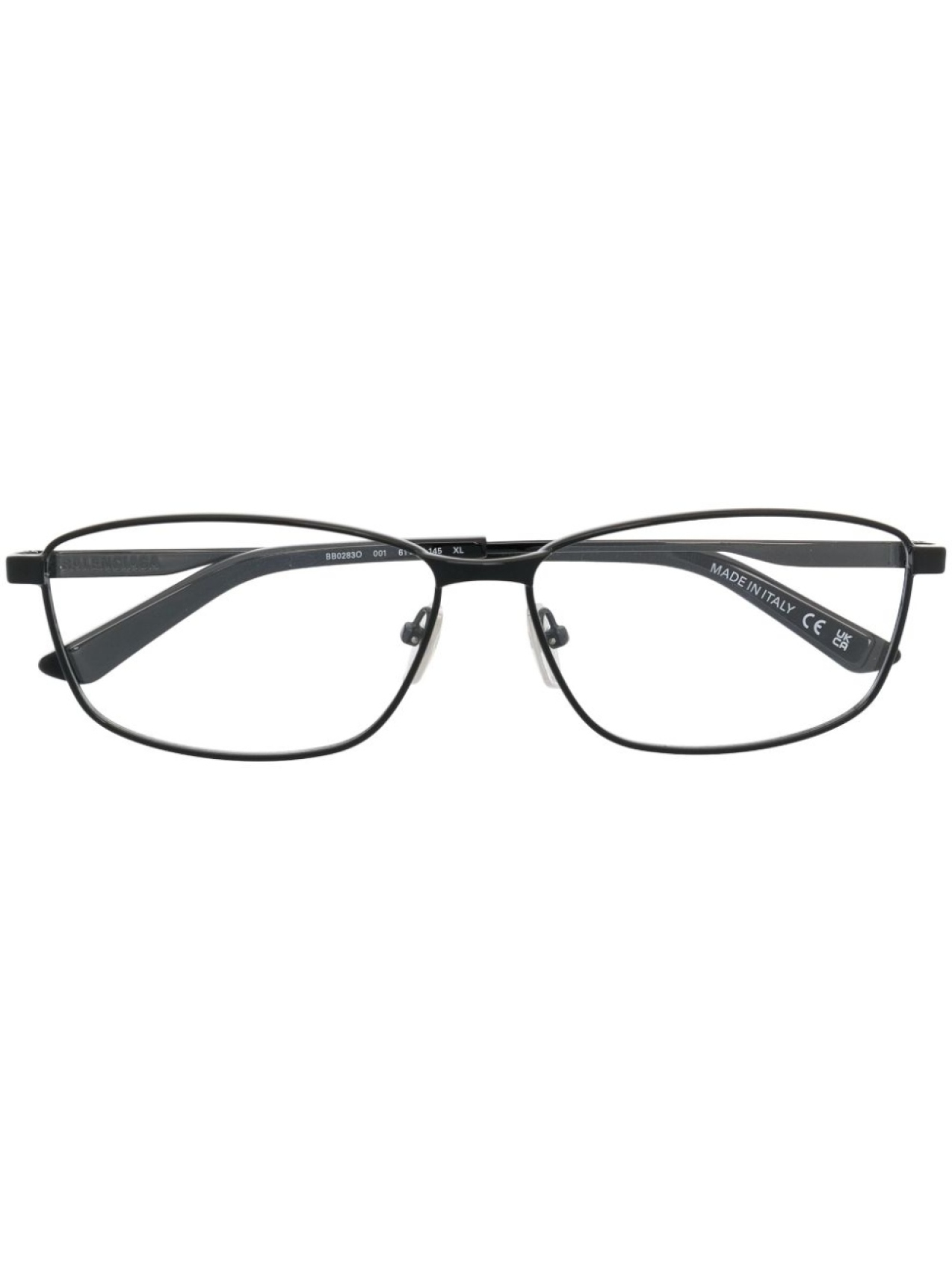 

Balenciaga Eyewear очки в овальной оправе, черный