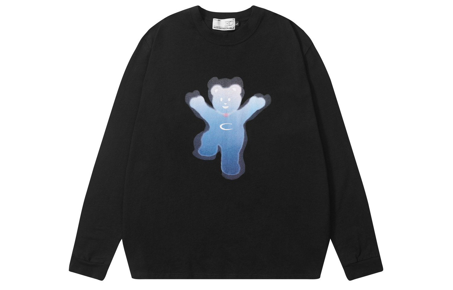 

Футболка с длинными рукавами унисекс HARSH AND CRUEL, черный