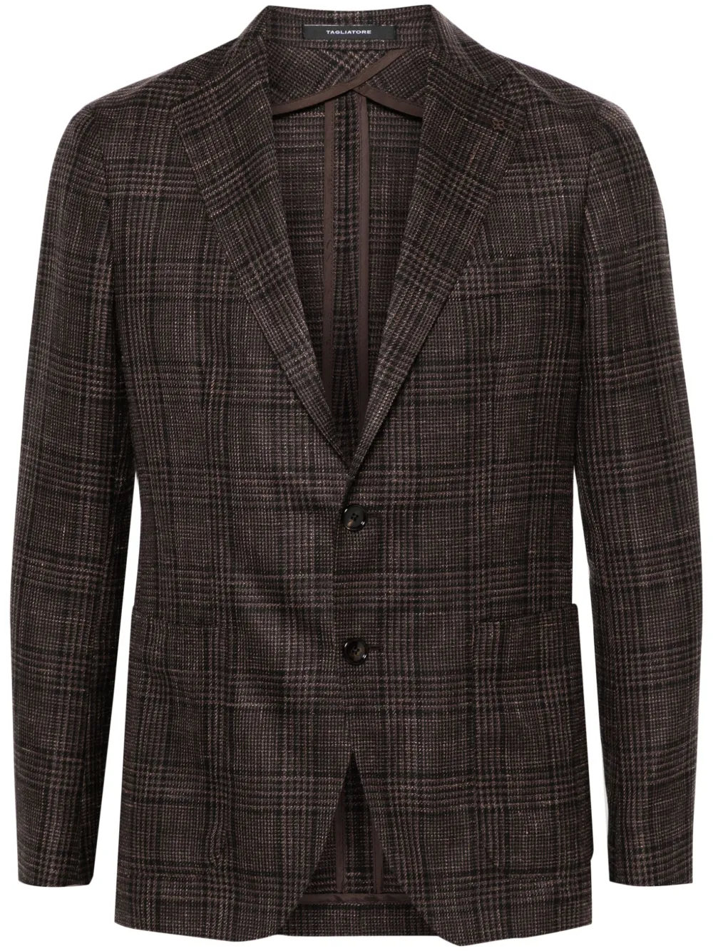 

Пиджак с брошью TAGLIATORE, коричневый