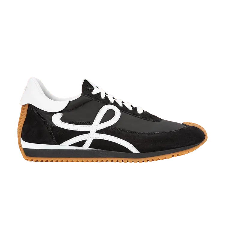 Кроссовки Loewe Wmns Flow Runner Black White, черный