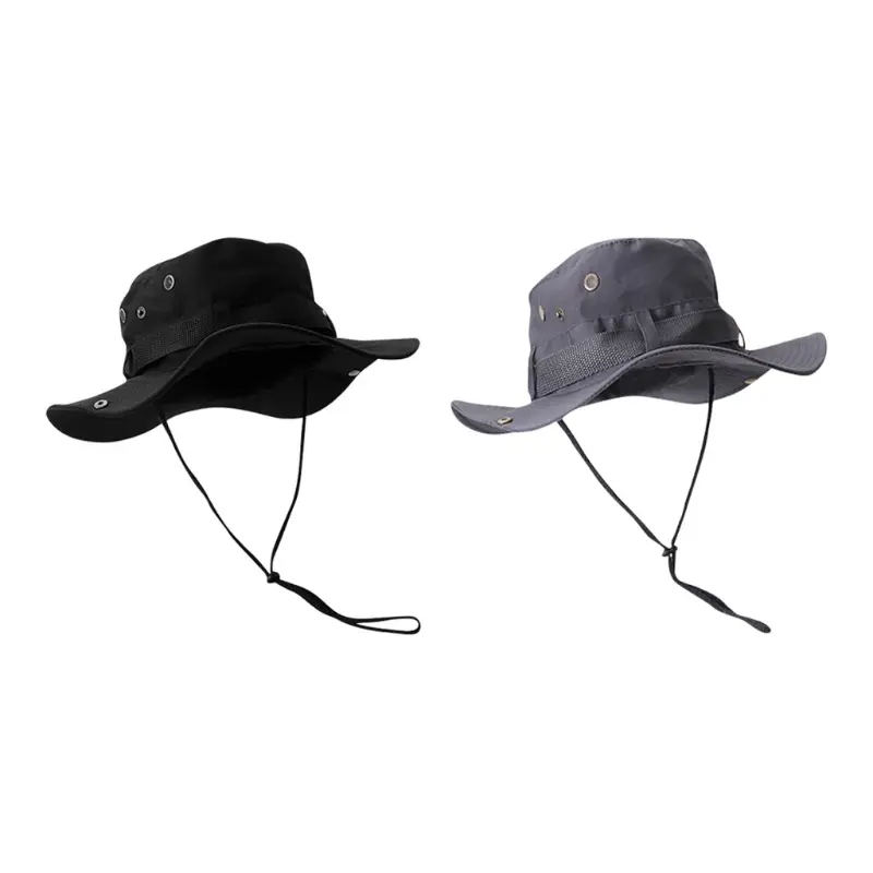 

CMFY Хлопковая полиэстеровая панама унисекс, Black+Gray