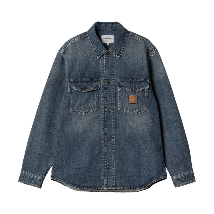 

Куртка Carhartt WIP Lincoln Shirt Jacket 'Blue', синий