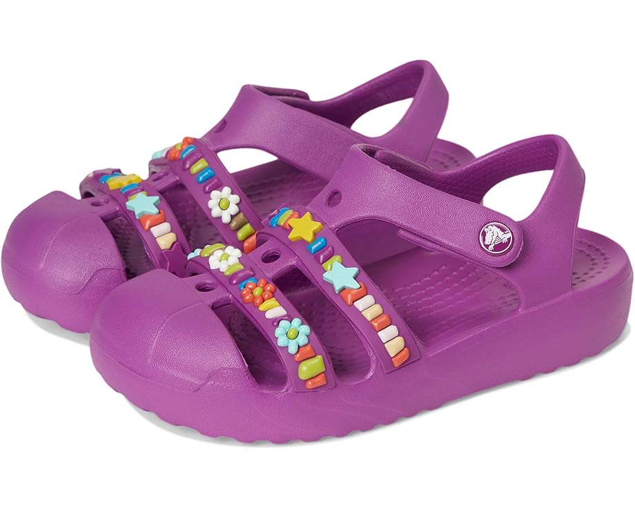 

Сандалии Crocs Kids Classic Fisherman Sandals, цвет Grapeberry