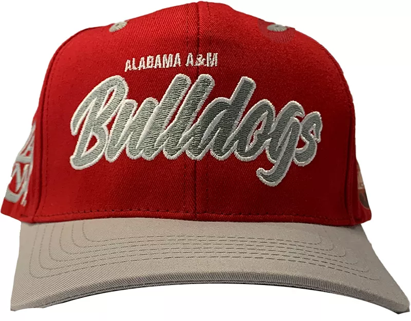 

Тоны меланина Alabama A&M Bulldogs Темно-бордовая шляпа Snapback Tones of Melanin