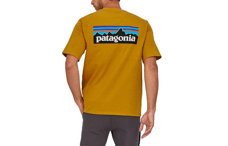 Футболка Responsibili-Tee Patagonia, Yellow/HAGL